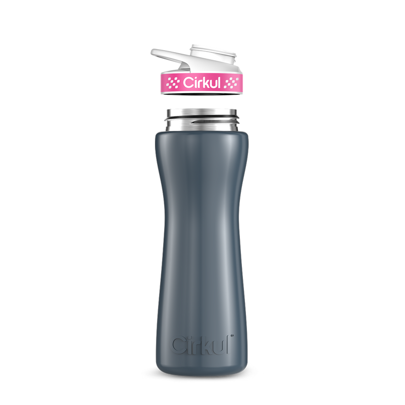 22oz. Stainless Steel Bottle & Comfort Grip Lid PDL0